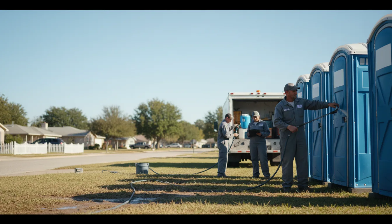 Long-Term Portable Toilet Rental in Little York, IL near me